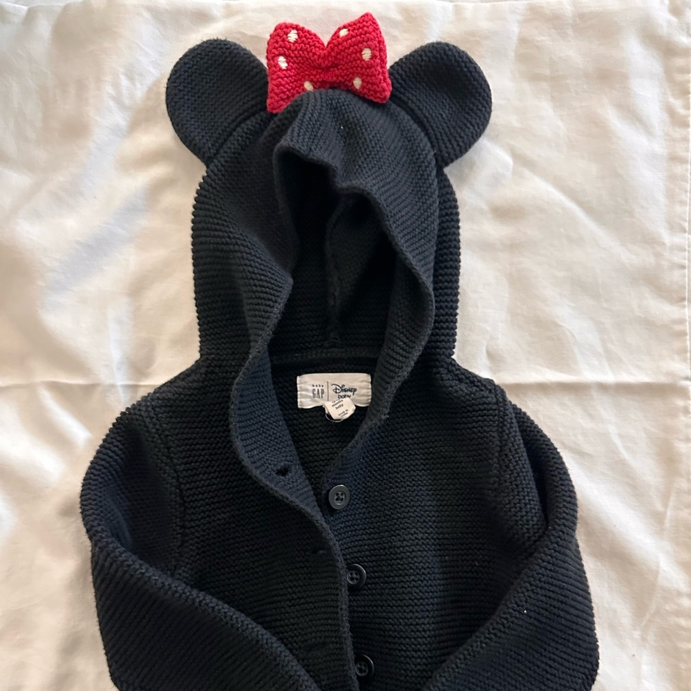 Disney x GAP Minnie Mouse Cardigan